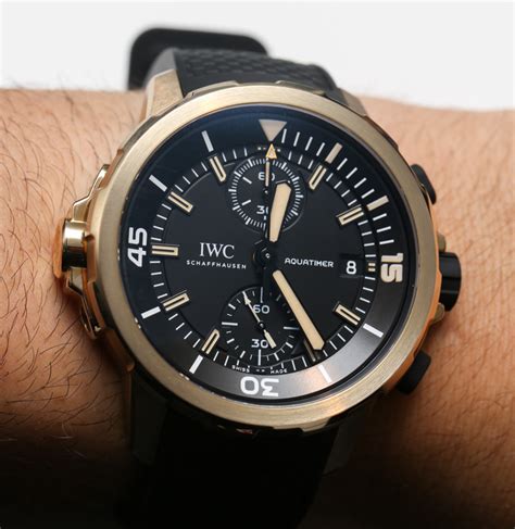 iwc aquatimer small wrist|The New Aquatimer Chronos: Some Wrist Shots and Metrics..